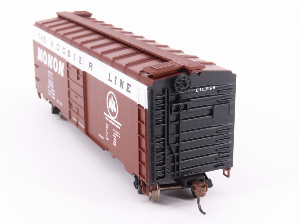 HO Scale Athearn ATH73578 CIL Monon Hoosier Line 40&#39; Single Door Box Car #866