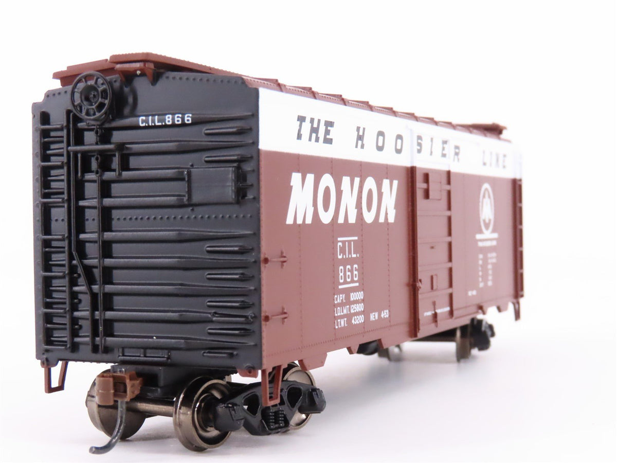 HO Scale Athearn ATH73578 CIL Monon Hoosier Line 40&#39; Single Door Box Car #866