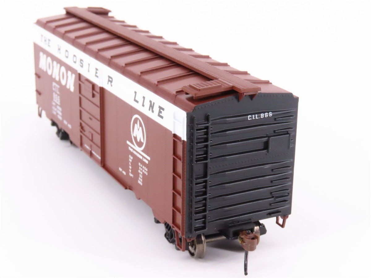 HO Scale Athearn ATH73578 CIL Monon Hoosier Line 40&#39; Single Door Box Car #866