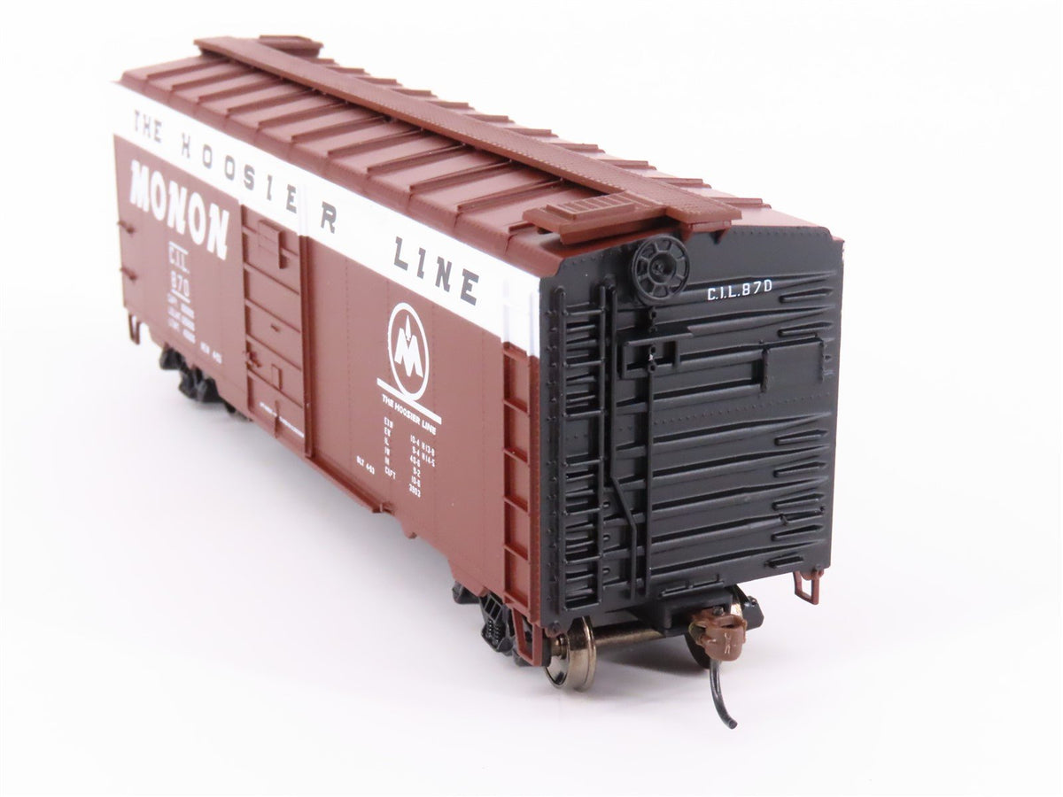 HO Scale Athearn ATH73579 CIL Monon Hoosier Line 40&#39; Single Door Box Car #870