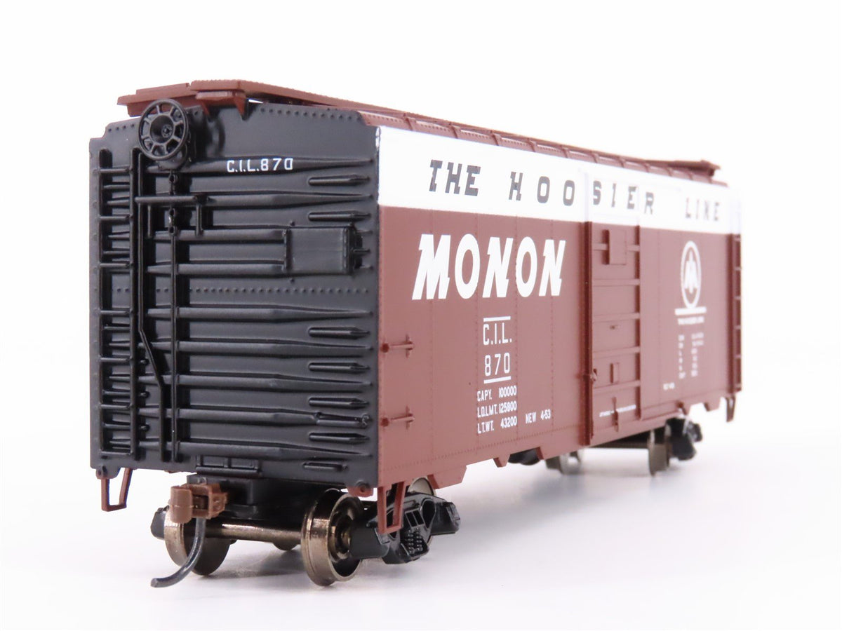 HO Scale Athearn ATH73579 CIL Monon Hoosier Line 40&#39; Single Door Box Car #870