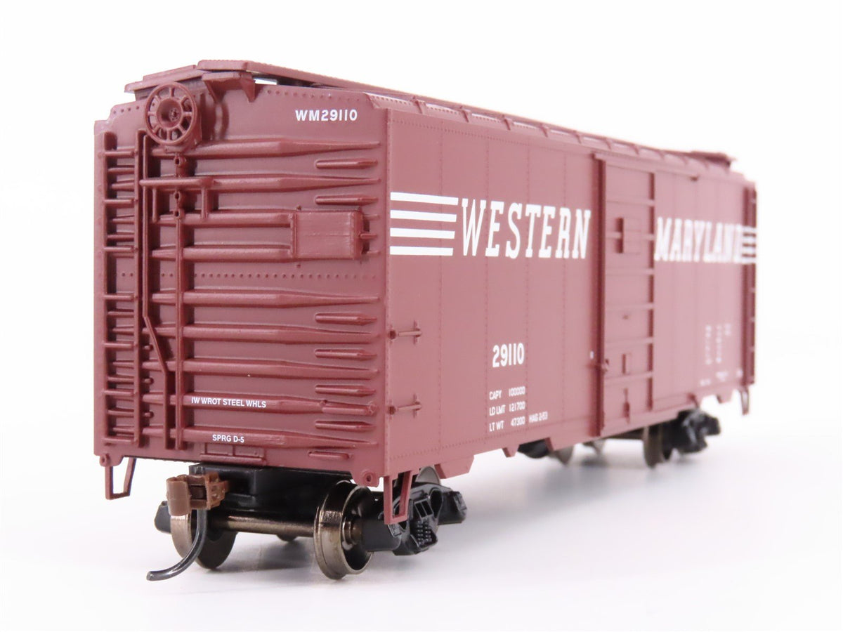 HO Scale Athearn ATH73592 WM Western Maryland 40&#39; Single Door Box Car #29110