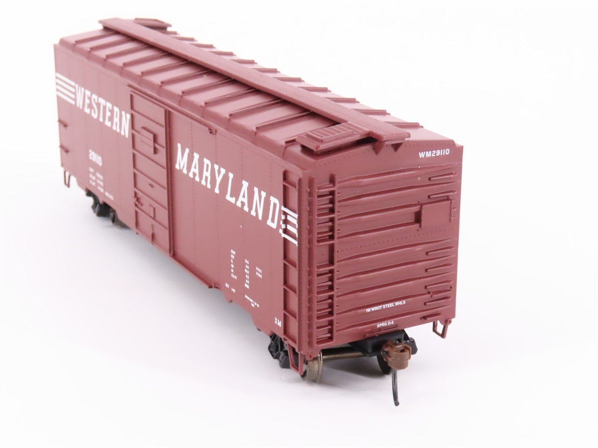 HO Scale Athearn ATH73592 WM Western Maryland 40&#39; Single Door Box Car #29110