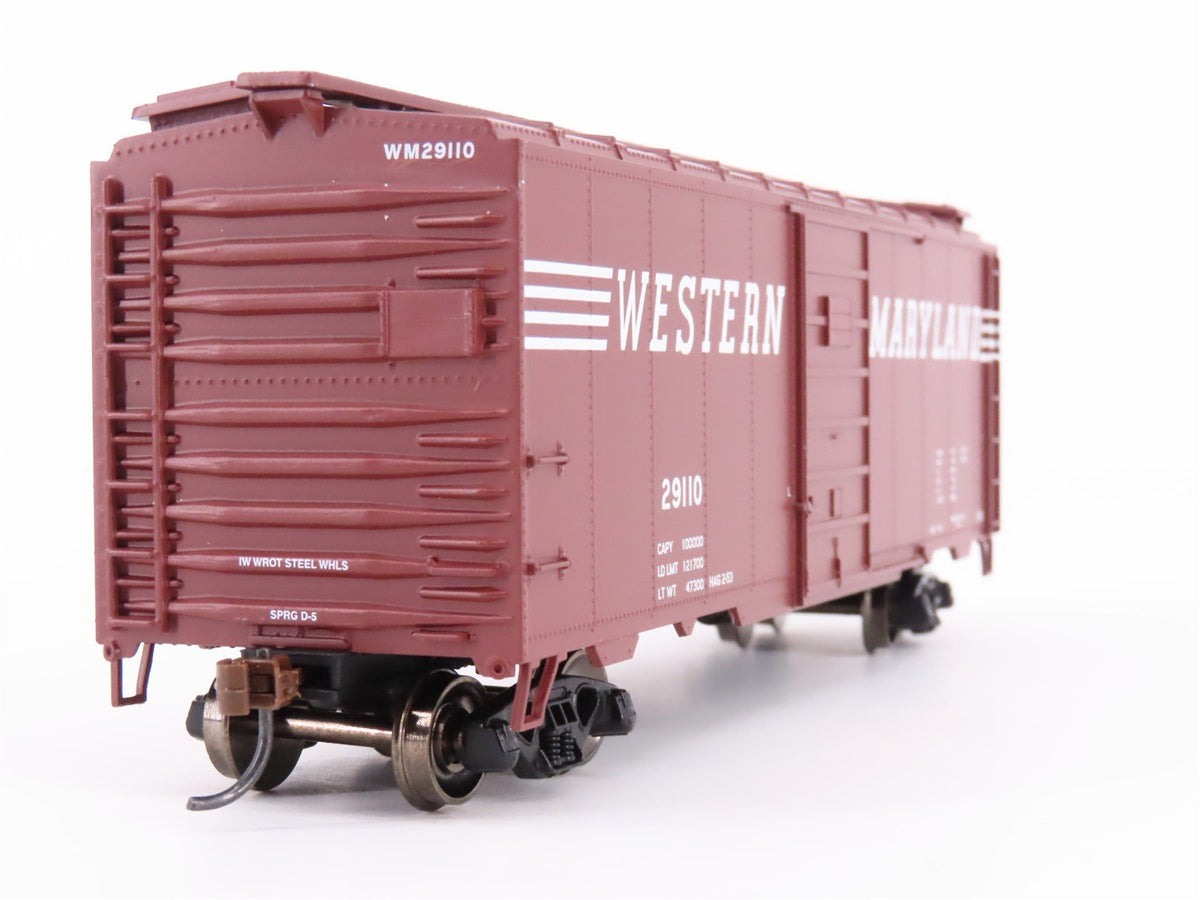 HO Scale Athearn ATH73592 WM Western Maryland 40&#39; Single Door Box Car #29110