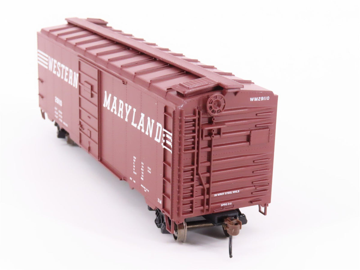 HO Scale Athearn ATH73592 WM Western Maryland 40&#39; Single Door Box Car #29110