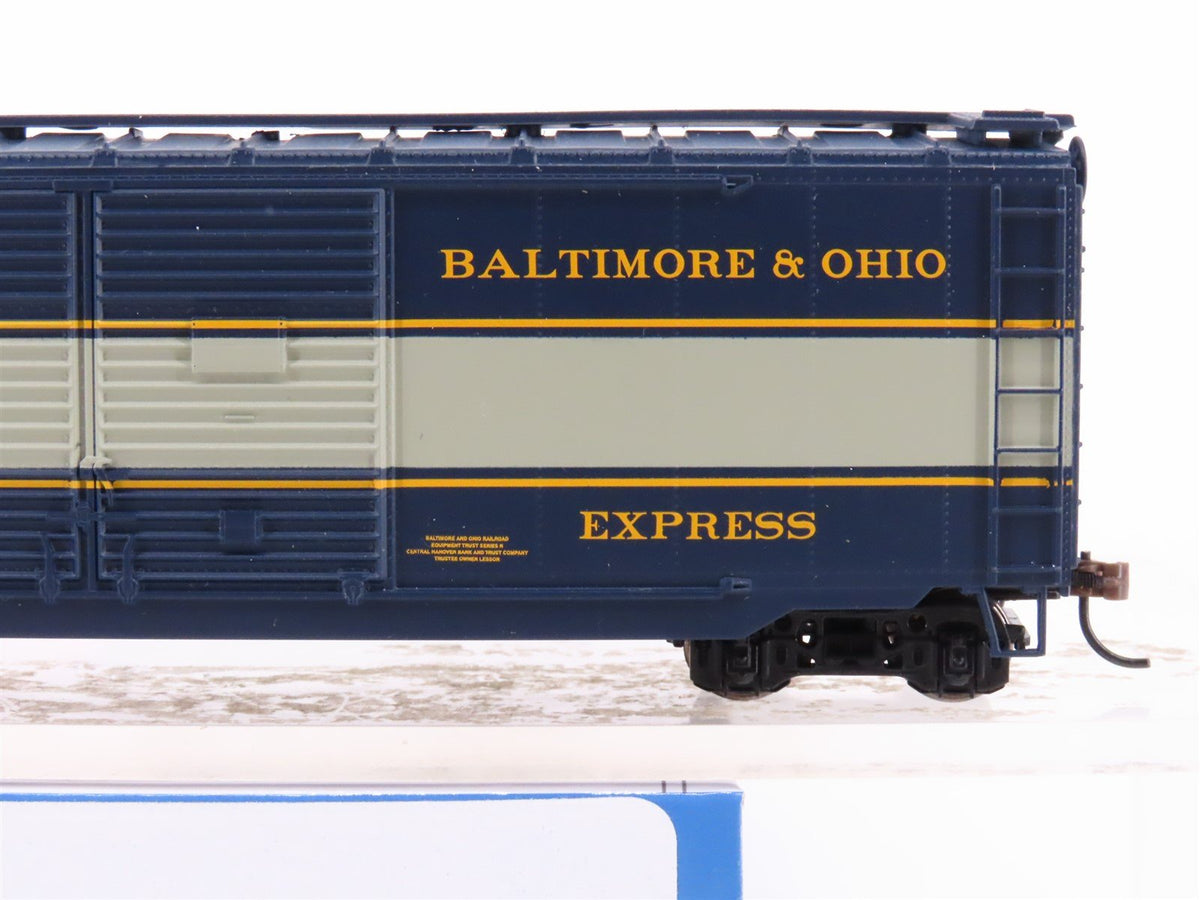 HO Scale Athearn ATH72617 B&amp;O Baltimore &amp; Ohio 40&#39; Express Box Car #1606