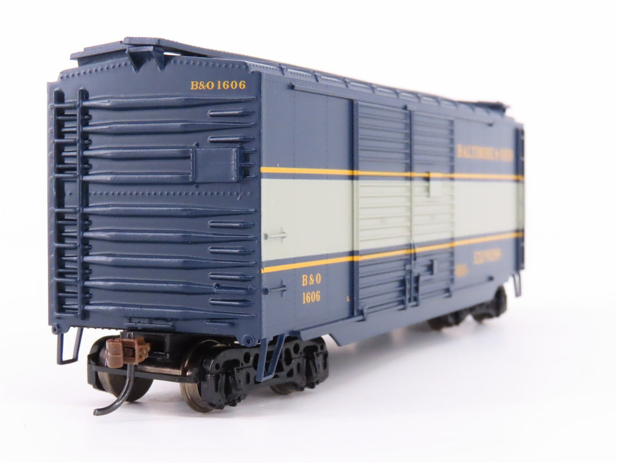 HO Scale Athearn ATH72617 B&amp;O Baltimore &amp; Ohio 40&#39; Express Box Car #1606