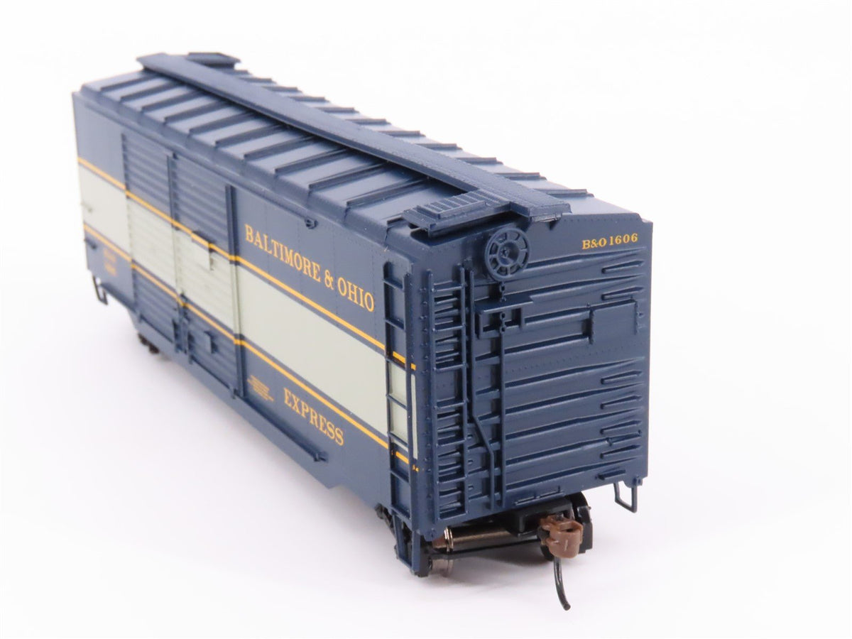 HO Scale Athearn ATH72617 B&amp;O Baltimore &amp; Ohio 40&#39; Express Box Car #1606