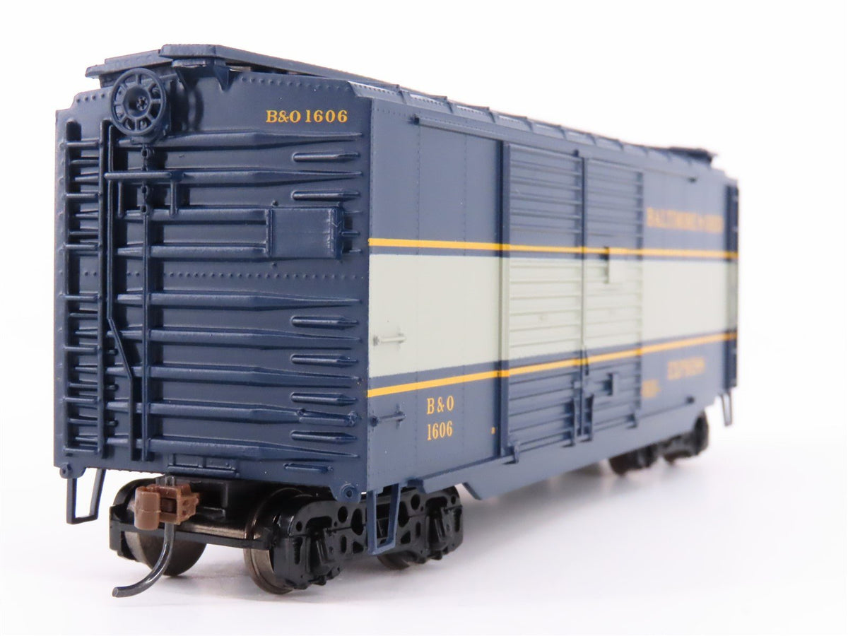 HO Scale Athearn ATH72617 B&amp;O Baltimore &amp; Ohio 40&#39; Express Box Car #1606