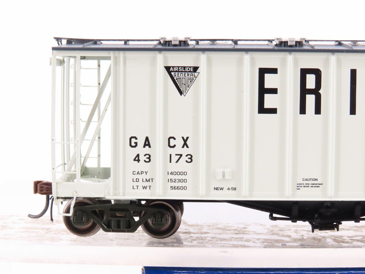 HO Scale Athearn Genesis ATHG87661 GACX Erie Railroad 40&#39; Airslide Hopper #43173