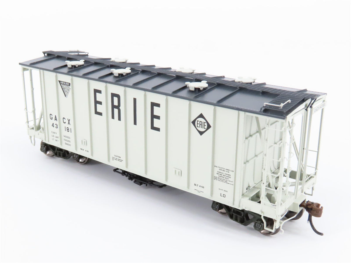 HO Scale Athearn Genesis ATHG87662 GACX Erie Railroad 40&#39; Airslide Hopper #43181