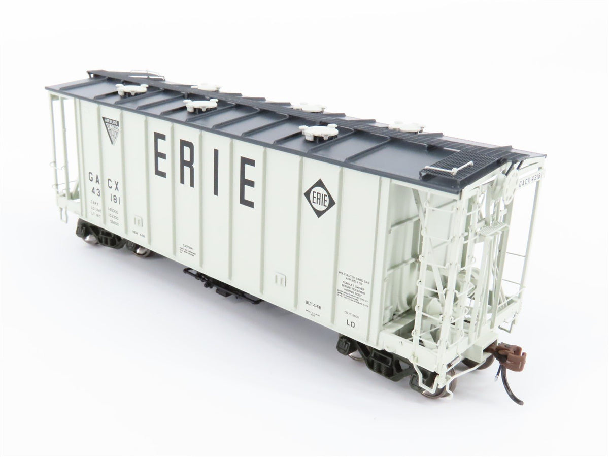 HO Scale Athearn Genesis ATHG87662 GACX Erie Railroad 40&#39; Airslide Hopper #43181