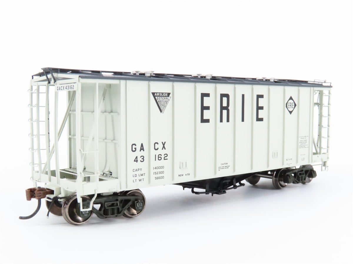 HO Scale Athearn Genesis ATHG87660 GACX Erie Railroad 40&#39; Airslide Hopper #43162