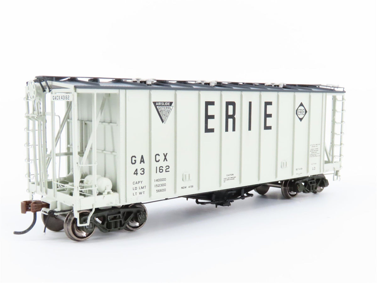 HO Scale Athearn Genesis ATHG87660 GACX Erie Railroad 40&#39; Airslide Hopper #43162