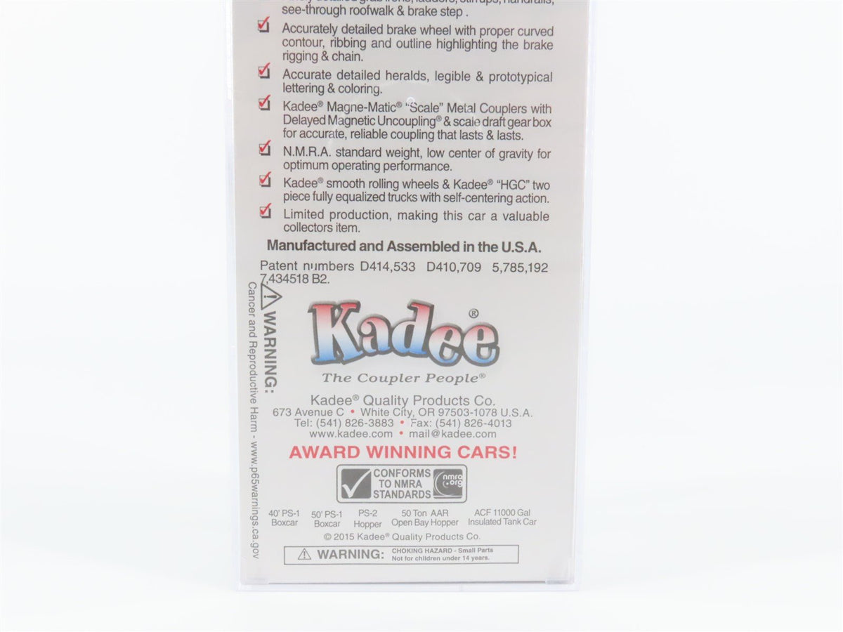 HO Scale Kadee 9016 PBGX Protane Corporation 11000 Gallon Insulated Tank Car #36