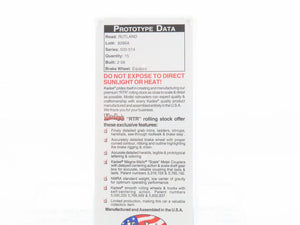 HO Scale Kadee 8324 RUT Rutland Railroad 2-Bay Covered Hopper #505 - Sealed