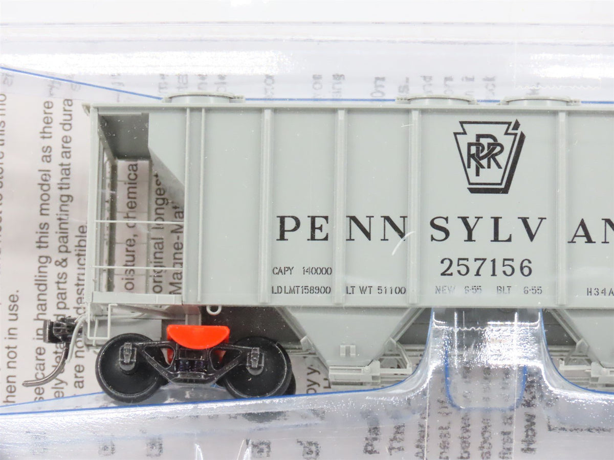HO Scale Kadee 8333 PRR Pennsylvania Railroad 2-Bay Hopper #257156 - Sealed