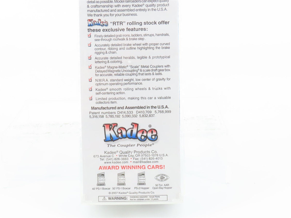 HO Scale Kadee 8333 PRR Pennsylvania Railroad 2-Bay Hopper #257156 - Sealed