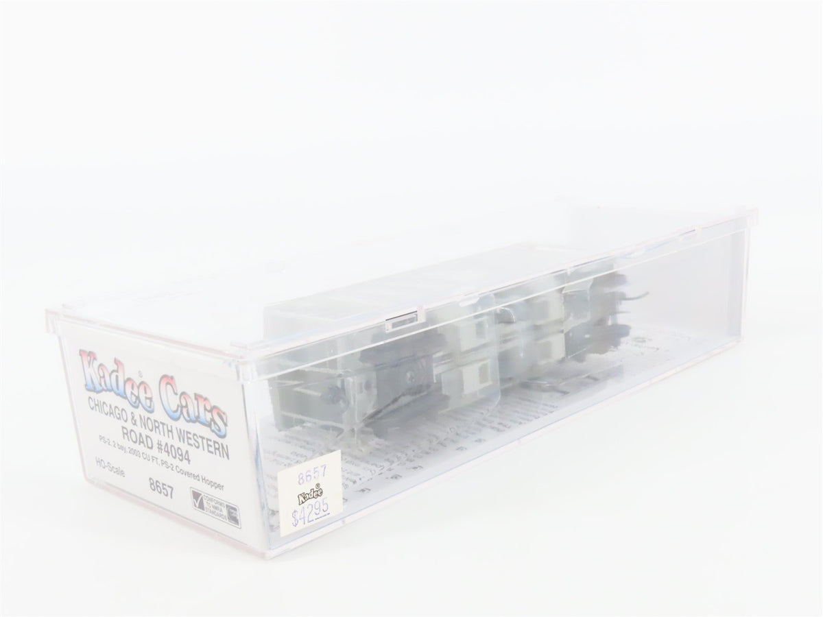 HO Scale Kadee 8657 CNW Chicago &amp; North Western 2-Bay Hopper #4094 - Sealed