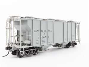 HO Scale Kadee 8015 IC Illinois Central Railroad 2-Bay Covered Hopper #55050