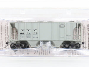 HO Scale Kadee 8644 NYC New York Central Railroad 2-Bay Hopper #883459 - Sealed