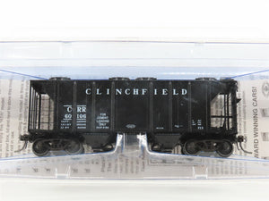 HO Scale Kadee 8641 CRR Clinchfield Railroad 2-Bay Hopper #60106 - Sealed