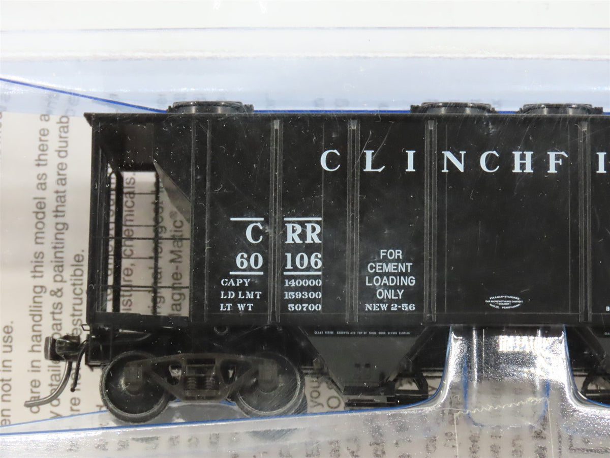 HO Scale Kadee 8641 CRR Clinchfield Railroad 2-Bay Hopper #60106 - Sealed