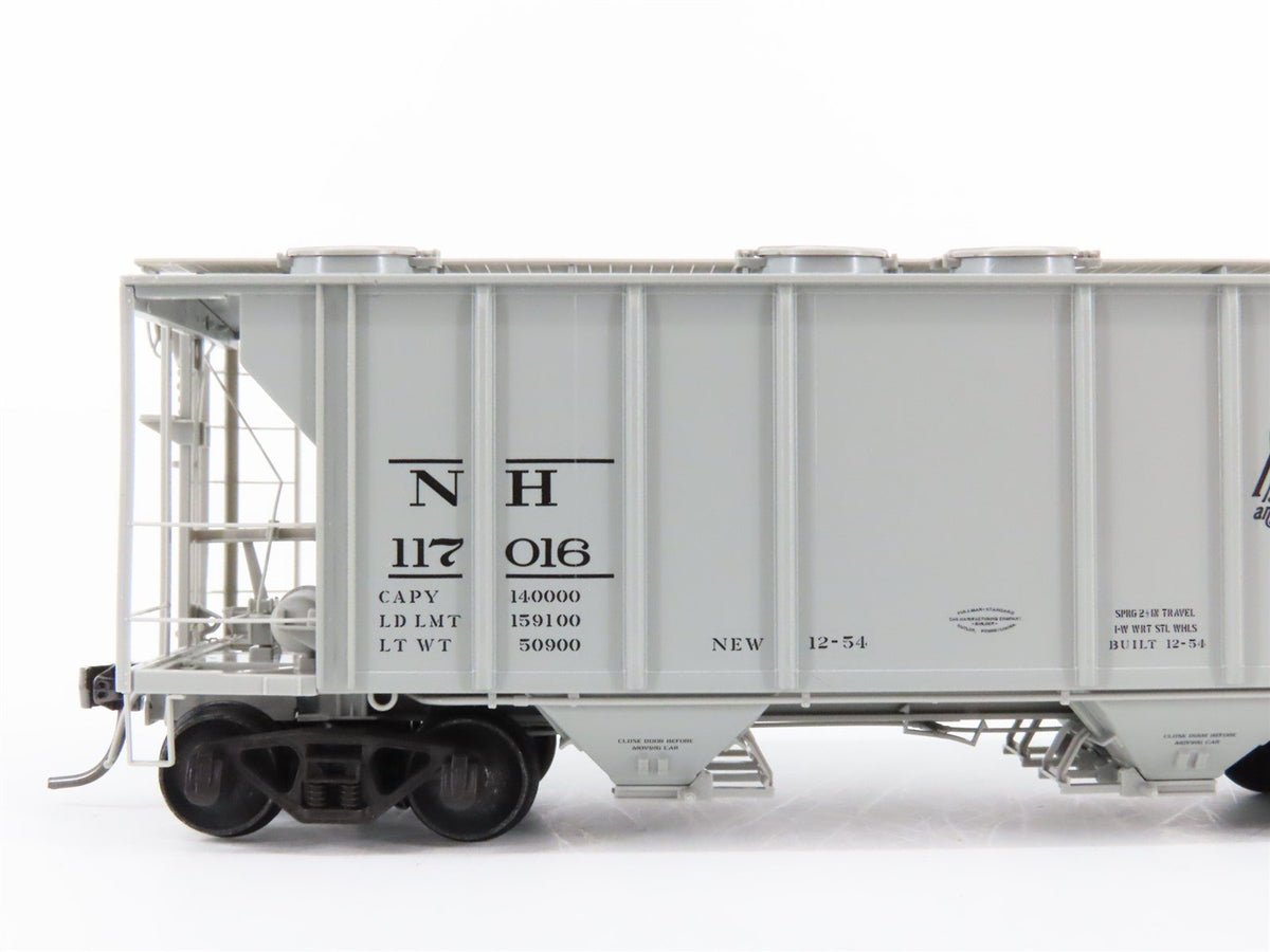 HO Scale Kadee 8650 NH New Haven Railroad 2-Bay Covered Hopper #117016