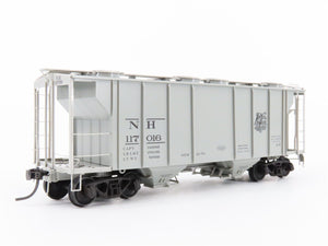 HO Scale Kadee 8650 NH New Haven Railroad 2-Bay Covered Hopper #117016