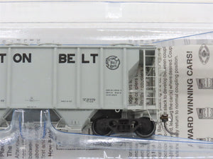 HO Scale Kadee 8035 SSW Cotton Belt Route 2-Bay Covered Hopper #77158 - Sealed