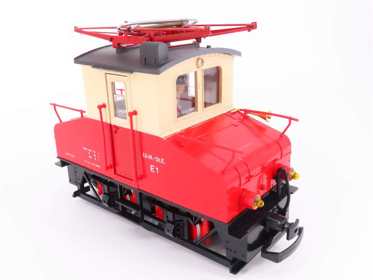 G Scale LGB 2032 Steeple Cab Electric Locomotive #E1