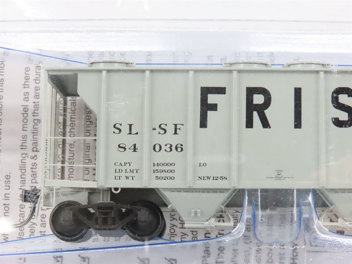 HO Scale Kadee 8042 SL-SF Frisco Railroad 2-Bay Covered Hopper #84036 - Sealed