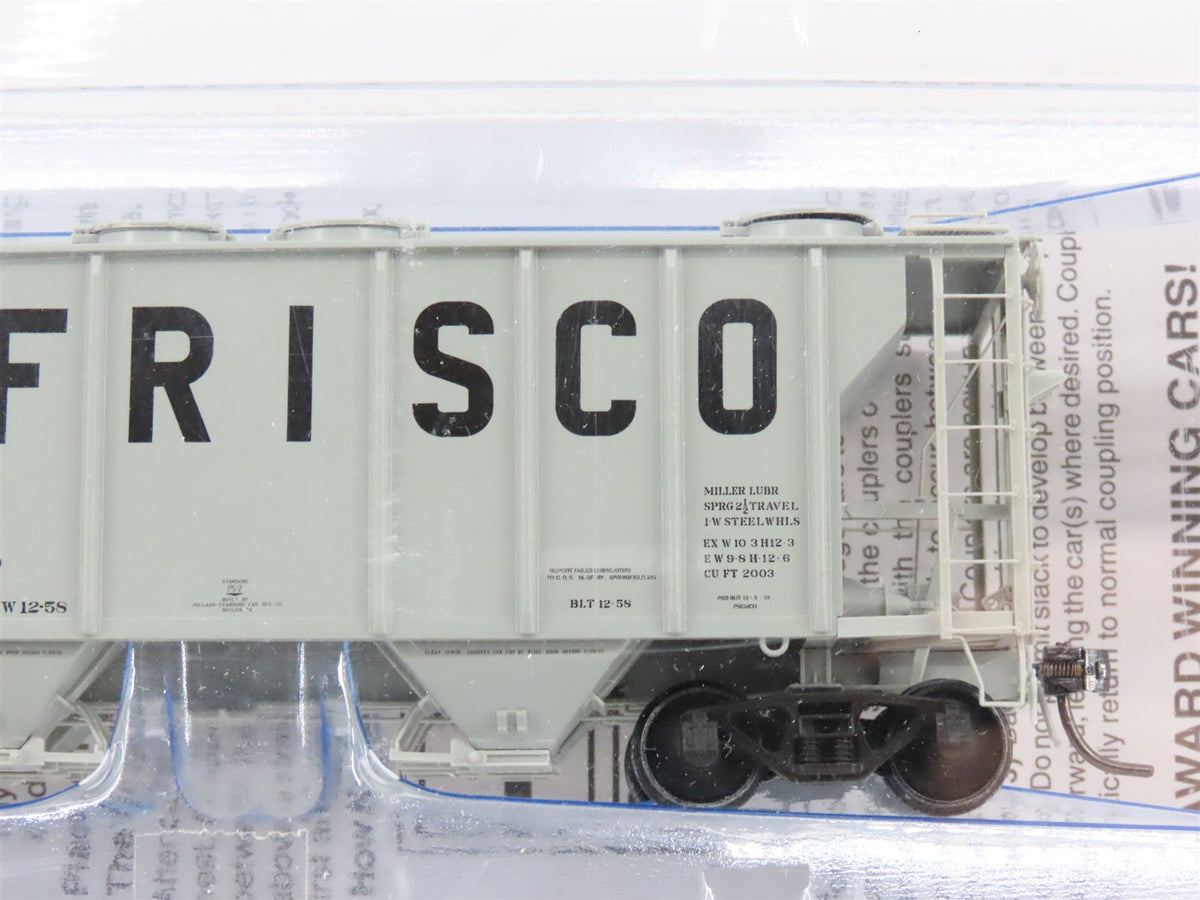 HO Scale Kadee 8042 SL-SF Frisco Railroad 2-Bay Covered Hopper #84036 - Sealed