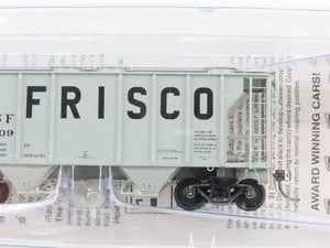 HO Scale Kadee 8030 SL-SF Frisco Railroad 2-Bay Covered Hopper #84009 - Sealed