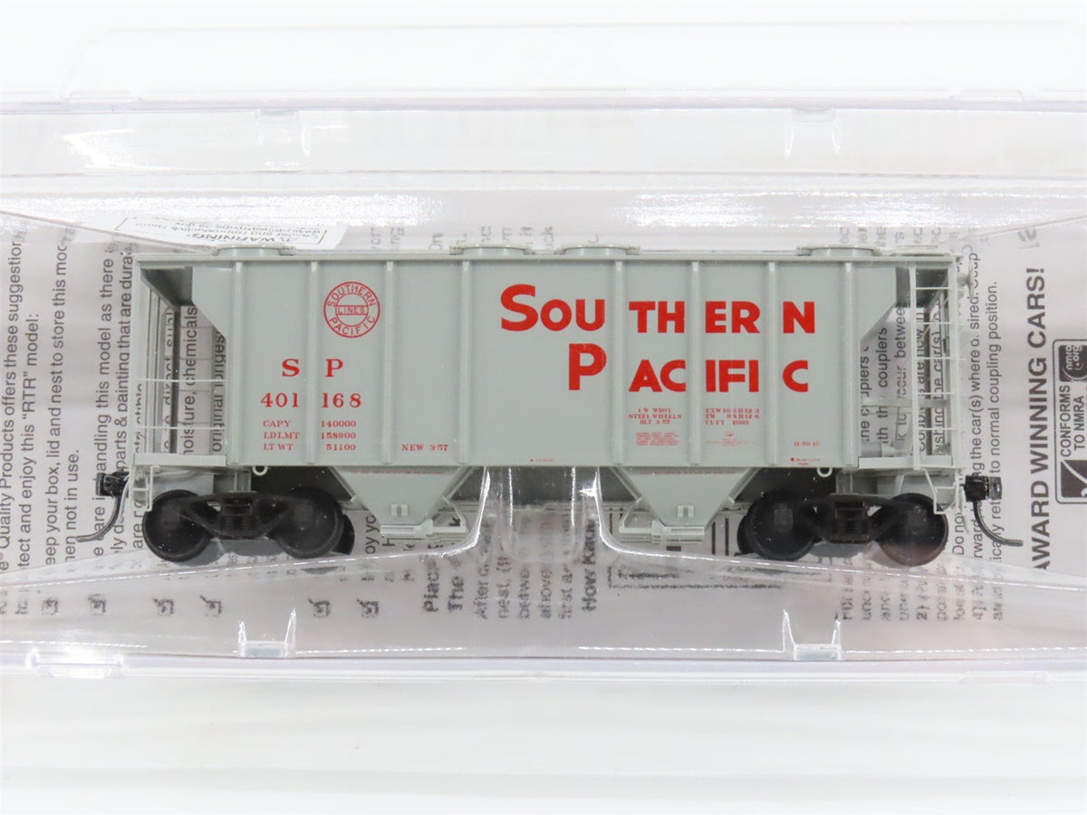 HO Scale Kadee 8045 SP Southern Pacific 2-Bay Covered Hopper #401168 - Sealed