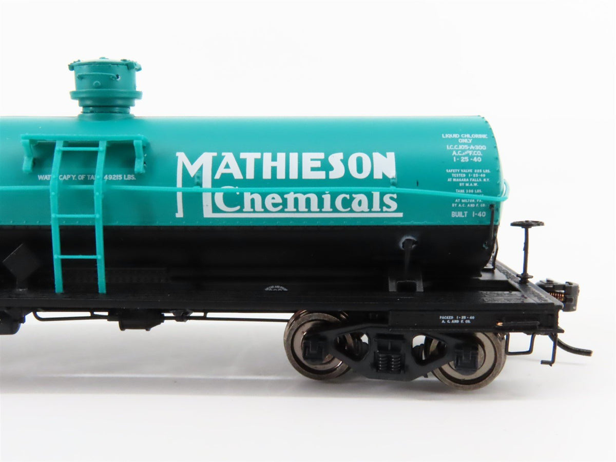 HO Broadway Limited BLI 6175 SHPX Mathieson 6k Gal Single Dome Tankcar 4-Pack