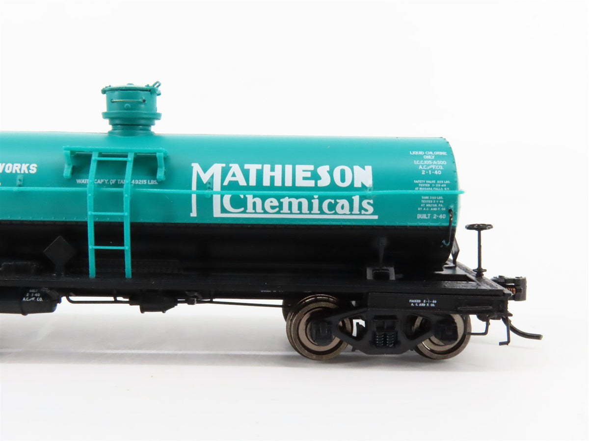 HO Broadway Limited BLI 6175 SHPX Mathieson 6k Gal Single Dome Tankcar 4-Pack