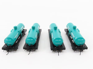 HO Broadway Limited BLI 6175 SHPX Mathieson 6k Gal Single Dome Tankcar 4-Pack