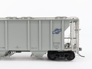 HO Scale Kadee 8216 CNW Chicago North Western 2-Bay Covered Hopper #95297