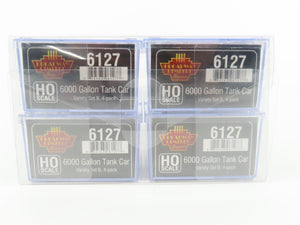 HO Broadway Limited BLI 6127 Variety Pack B Single Dome Tankcar 4-Pack