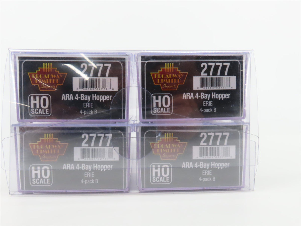 HO Broadway Limited BLI 2777 Erie Railway ARA 4-Bay Hopper Car 4-Pack