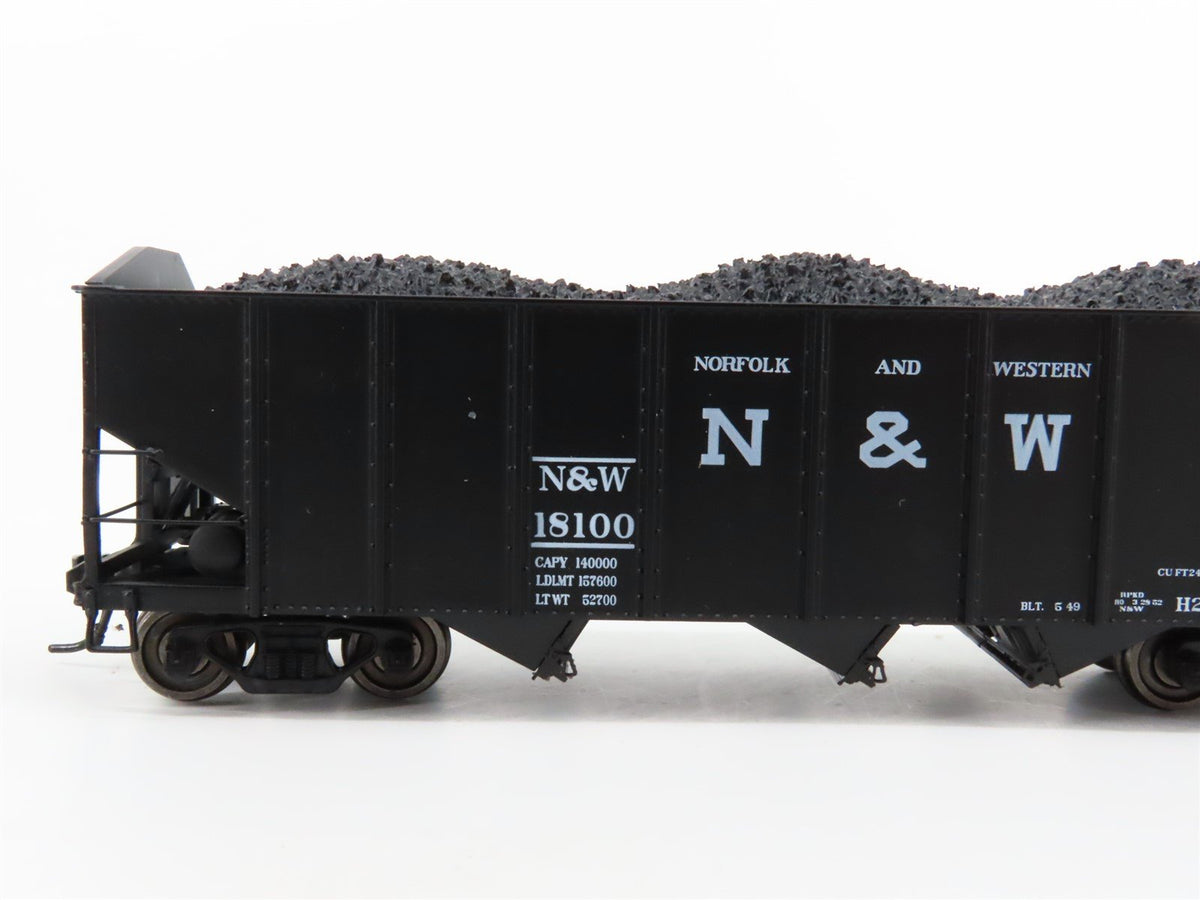 HO Broadway Limited BLI 5620 N&amp;W Railway H2a 3-Bay Hopper Car 6-Pack