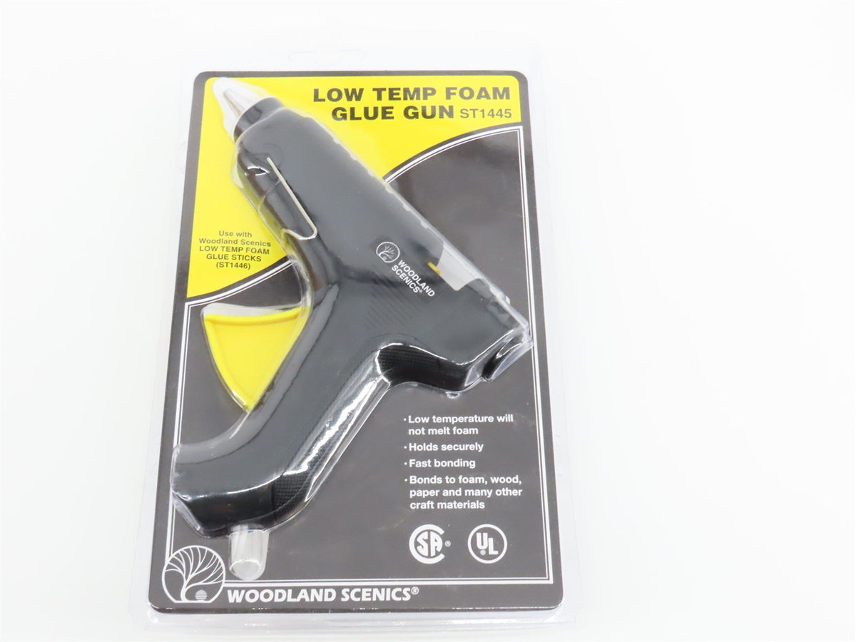 Woodland Scenics ST1445 Low Temp Foam Glue Gun Set w/ Glue Sticks &amp; Foam Nails