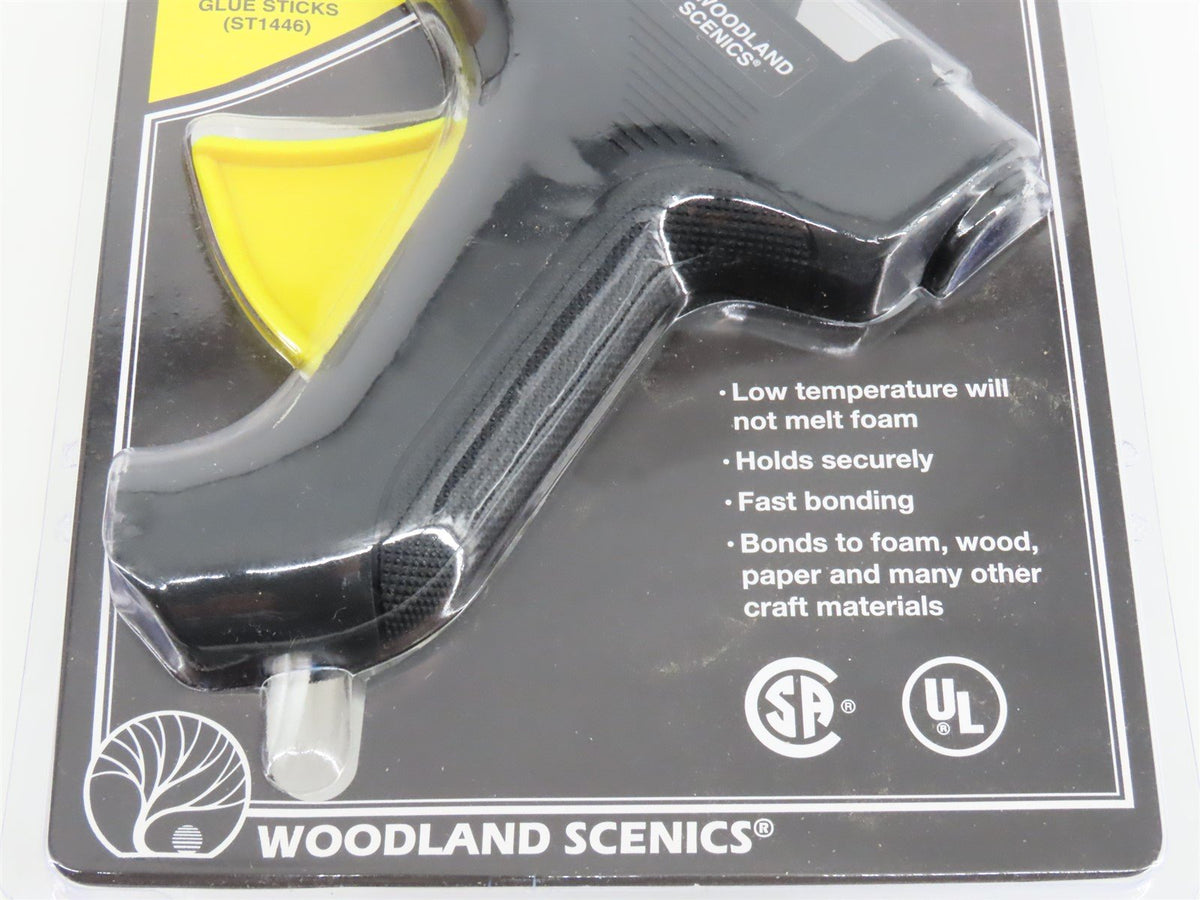 Woodland Scenics ST1445 Low Temp Foam Glue Gun Set w/ Glue Sticks &amp; Foam Nails