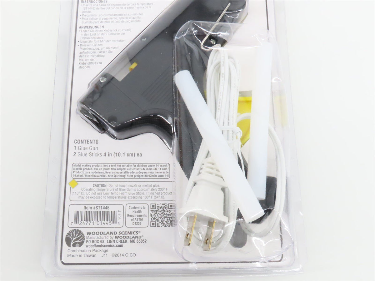 Woodland Scenics ST1445 Low Temp Foam Glue Gun Set w/ Glue Sticks &amp; Foam Nails