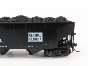 HO Scale Kadee 7018 CG Central of Georgia Railroad 2-Bay Open Hopper #21823