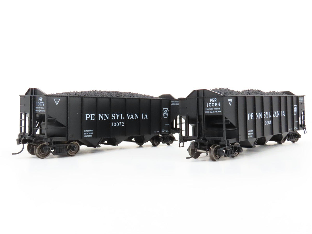 HO Broadway Limited BLI 5625 PRR Railway H2a 3-Bay Hopper Car 6-Pack