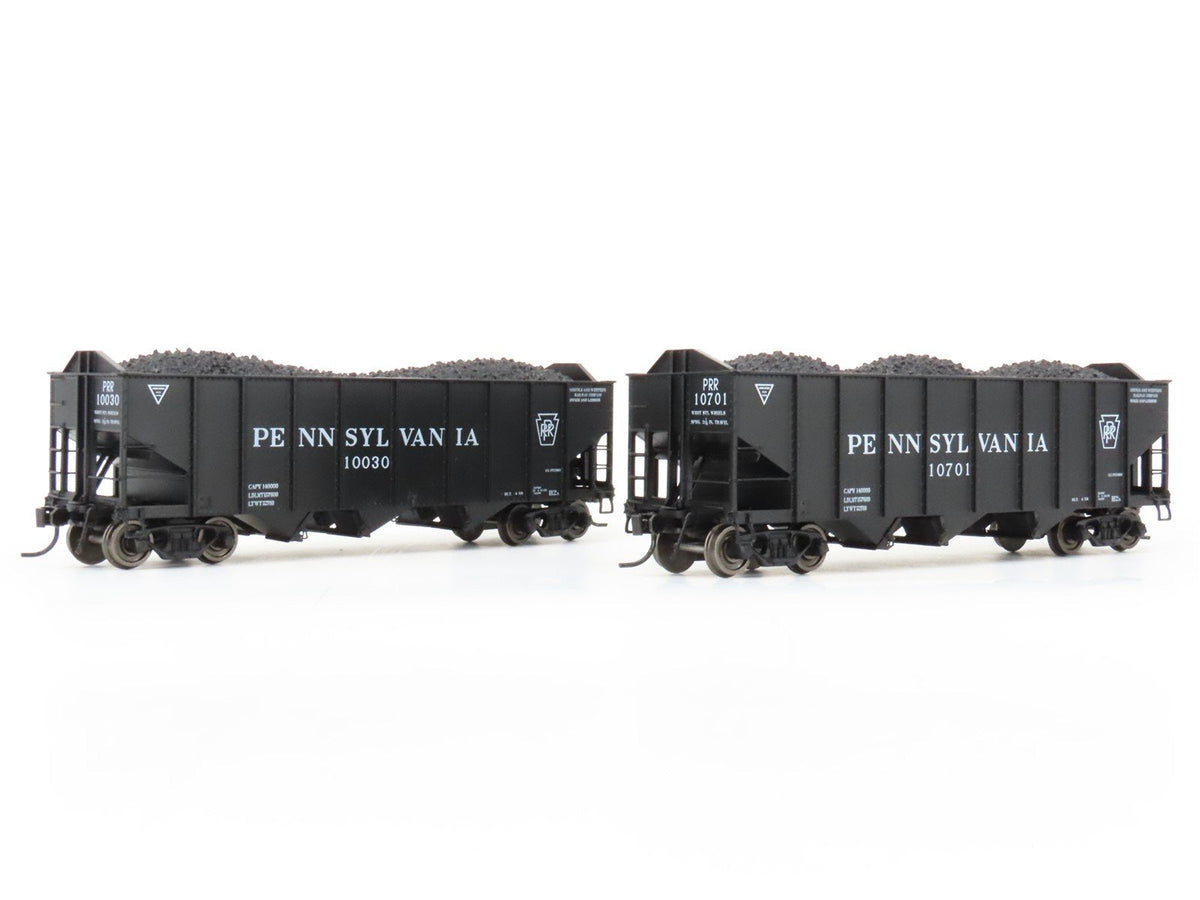 HO Broadway Limited BLI 5625 PRR Railway H2a 3-Bay Hopper Car 6-Pack