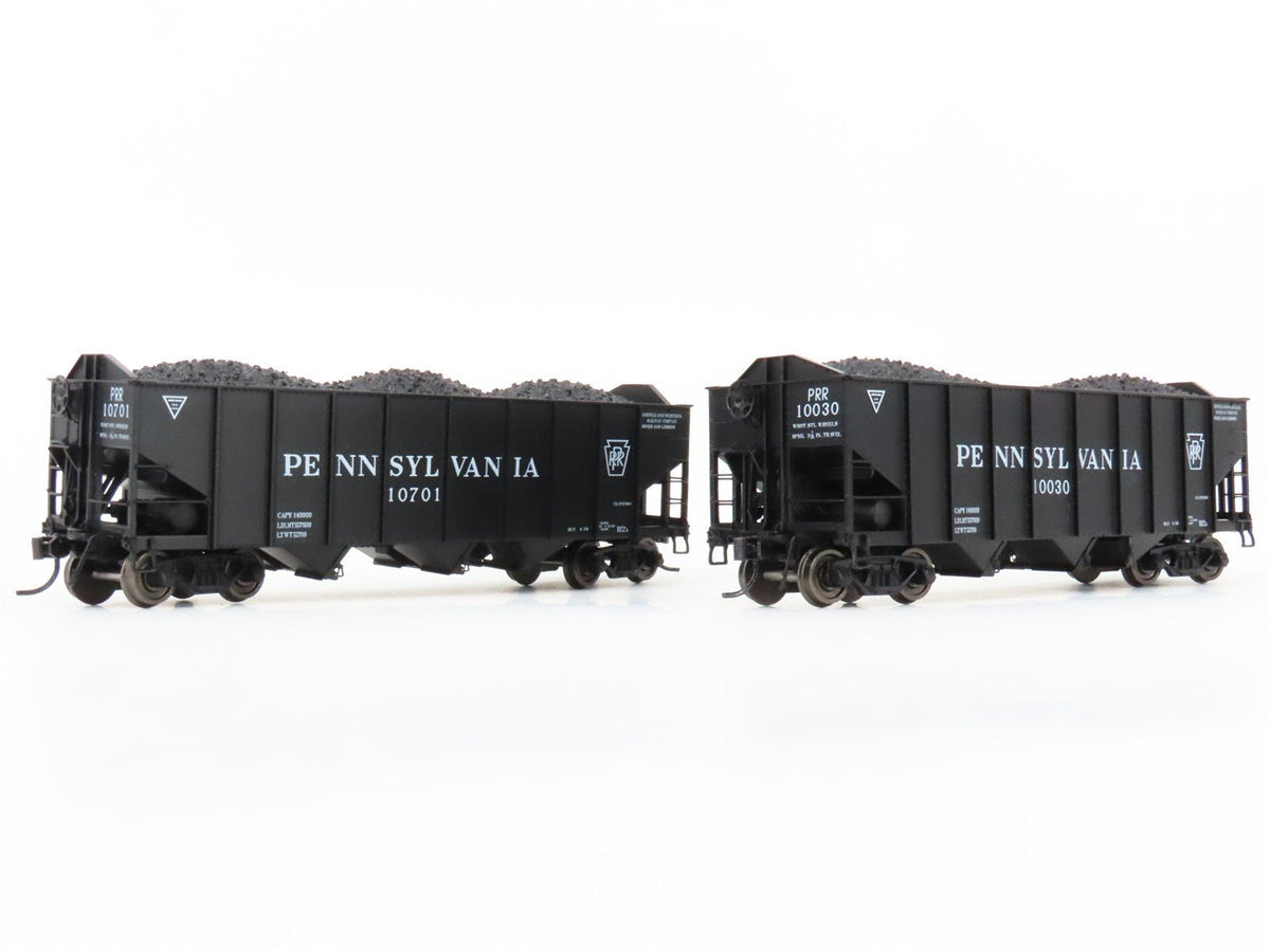 HO Broadway Limited BLI 5625 PRR Railway H2a 3-Bay Hopper Car 6-Pack