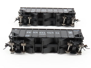 HO Broadway Limited BLI 5625 PRR Railway H2a 3-Bay Hopper Car 6-Pack